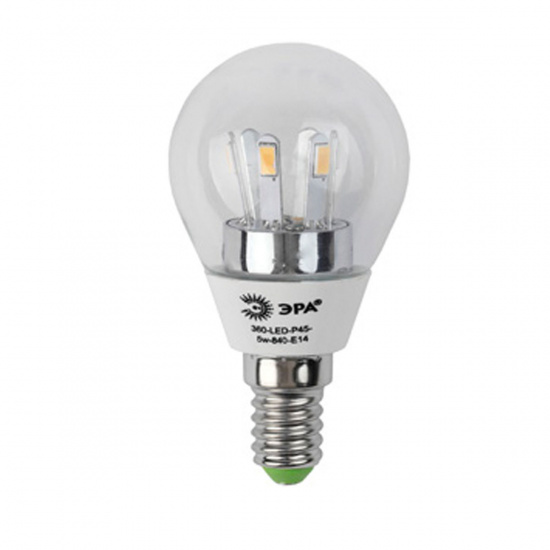 Лампа светодиодная ЭРА LED smd P45-7w-840-E14