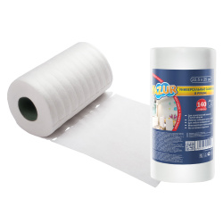 Салфетка в рулоне, рулон, 225*250 мм, 140 шт, вискоза, для поверхностей, York, 020420