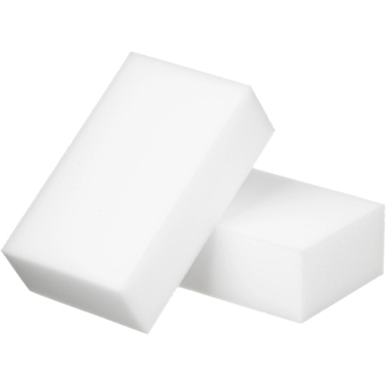 Губка для уборки, 2 шт, 10*6 см, меламин, LUSCAN, 896789