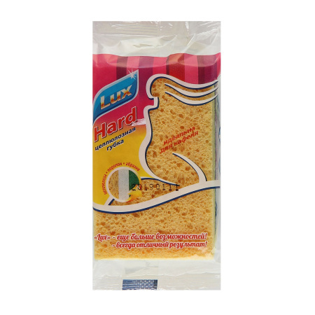 Lux (rusalochka gk/msk) khard sponge dishes cellul. n/p 1pcs (4607055071489)