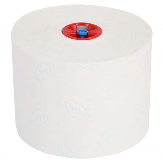 Туалетная бумага рулонный, переработанное сырье, 132*35мм, 100 м, белый ТОРК 127520