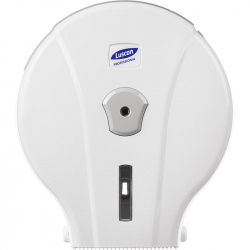 Диспенсер для рулонной туалетной бумаги Luscan Professional мини T2 ,пластик, белый 