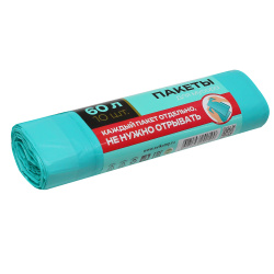 Мешки для мусора, 60 л, 22 мкм, ПСД, 10 шт, завтрак у Тиффани, Avikomp, 42190