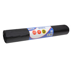 Мешки для мусора, 120 л, 25 мкм, ПВД, 70*110 см, 10 шт, CleanLab, 9050703