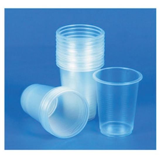 Стакан одноразовый, стопка, 100 мл, полипропилен, d=64мм, КОМПЛЕКТ 100 шт, 115420