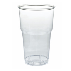 Стакан одноразовый, 500 мл, полипропилен, d=95мм, КОМПЛЕКТ 50 шт, 118691