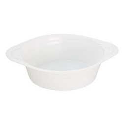 Тарелка суповая одноразовая, глубокая, 500 мл, пластик, d=145, КОМПЛЕКТ 50 шт, 140113