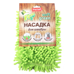 Насадка, Green MOP, для швабры, 1 шт, шенилл, 40*13 см, PACLAN, 135931