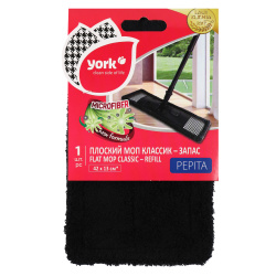Насадка для швабры, Стайл Классик, для швабры, микрофибра, 42*13 см, York, 81850
