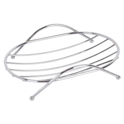 Мыльница д/ванной овальная на ножках 57400