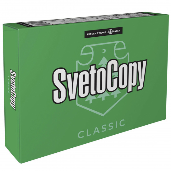 Бумага SvetoCopy А3, 80 г/кв.м, 500 листов, класс бумаги С, белизна CIE 146%