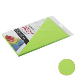Бумага цветная А4 80г/м 100л неон 183703/FP-16 KLERK зелен