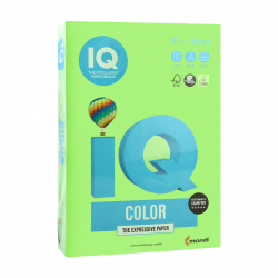 Бумага цветная А4, 80 г/кв.м, 500 листов, интенсив, зеленый IQ Color Mondi 00-00012623