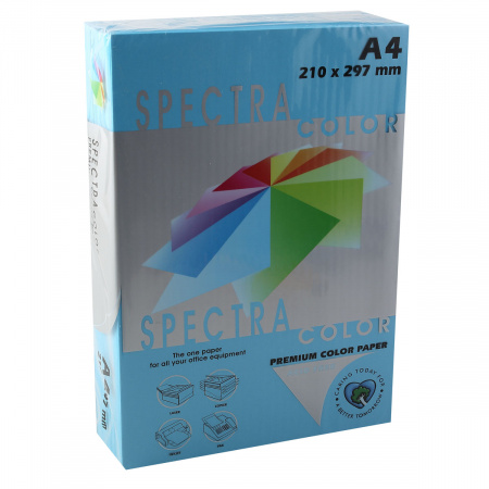 Бумага цветная А4 80г/м2 500л Spectra Color №220 бирюзовый Бумага цветная А4 80г/м2 500л Spectra Color №220 бирюзовый