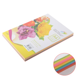 Бумага цветная Spectra Color А4 160г/м № 87E 100л. 10 цв.