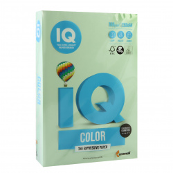 Бумага цветная IQ Color А4 160г/м 250л. 28 зел 00-00000563