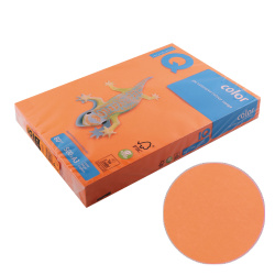 Бумага цветная IQ Color A3 80г/м 500л. OR43 оранж