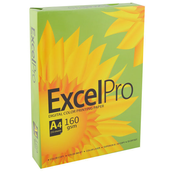 Бумага A4 160г/м 250л. Excelpro Sun Flower ExP160