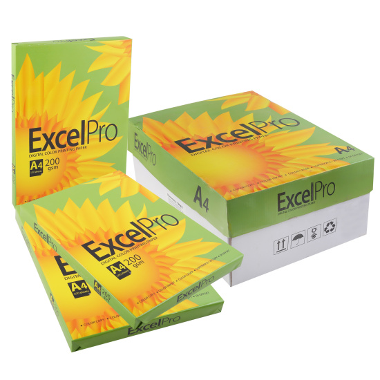 Бумага А4 200г/м 100л. Excelpro Sun Flower ExP200
