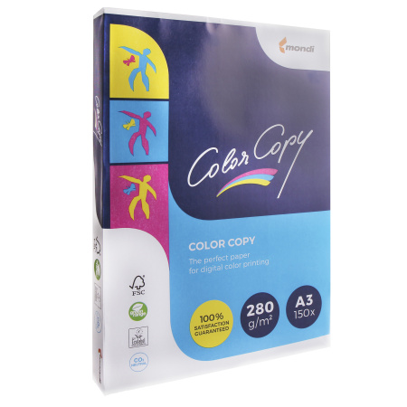 Бумага Mondi Color Copy А3, 280г/кв.м., 150, белизна CIE 160%, цвет белый 00-00012579 Бумага Mondi Color Copy А3, 280г/кв.м., 150, белизна CIE 160%, цвет белый 00-00012579