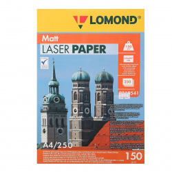 Бумага Lomond Ultra DS Matt А4, 150 г/кв.м, 250 листов, матовая, двусторонняя, для лазерной печати 0300541