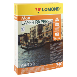 Бумага Lomond Ultra DS Matt А4, 240 г/кв.м, 150 листов, матовая, двусторонняя 0300741