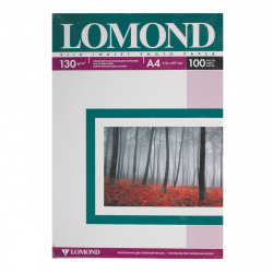 Фотобумага Lomond Ink Jet 130/A4/100 шелк-мат.двух. 0102153