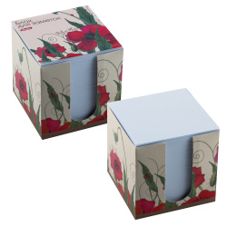 Бумага для заметок 9*9*9 куб Red on White карт подст бел LN9_10641 не скл