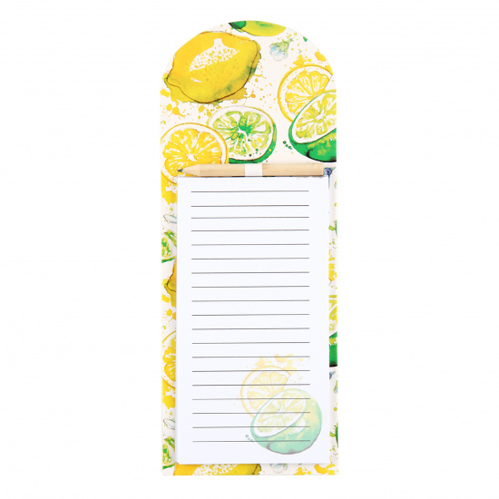 Блок для записей 27*10 см, проклеенный, линия, 40 листов Juicy Lemon КОКОС 212293