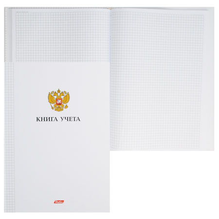 Книга учета 80л, А4, 215*295мм, клетка, офсет, твердый картон 7Бц Hatber 80ББ4B1_05768 Книга учета 80л, А4, 215*295мм, клетка, офсет, твердый картон 7Бц Hatber 80ББ4B1_05768