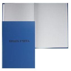Книга учета 96л А4 (200*290) кл газет тв обл б/в L-98-225