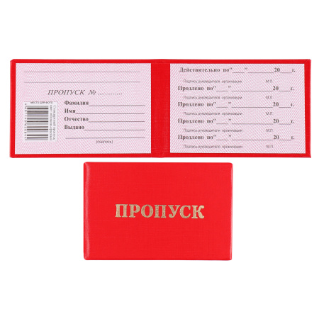 Пропуск, А7, горизонтальный, 65*98мм, твердый картон 7Бц Имидж ПР-201 Пропуск, А7, горизонтальный, 65*98мм, твердый картон 7Бц Имидж ПР-201