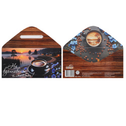 Открытка-конверт для денег, 82*170 мм, На вдохновенье и мечты!, ТЦ СФЕРА, КДС-17793