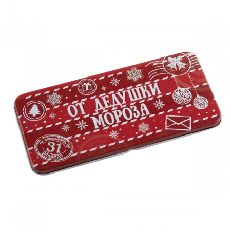 Открытка-конверт для денег 76*166мм, текст От дедушки мороза Феникс-Презент 81406 Открытка-конверт для денег 76*166мм, текст От дедушки мороза Феникс-Презент 81406