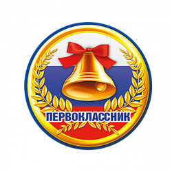 Значок Первоклассник РФ 53.61.456