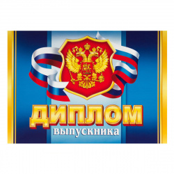 Диплом выпускника РФ 159*220 3-24-046А