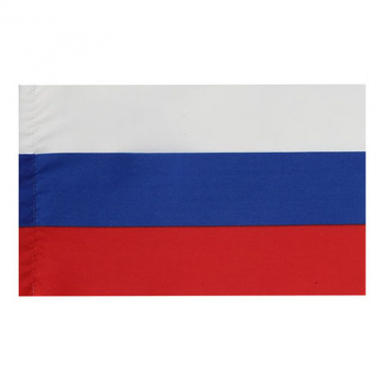 Настольный флаг России полиэфир 15*23см 