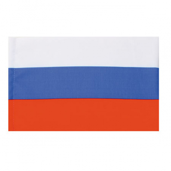 Настольный флаг России м/шелк 15*22см 2202140
