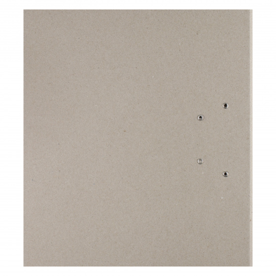 Папка-регистратор А4, 75 мм, картон, серый Архив АР75-233