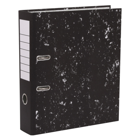 Папка-регистратор А4, 75 мм, цвет корешка серый, картон, мрамор KLERK 232527 - с доставкой в интернет-магазине Бумага-С