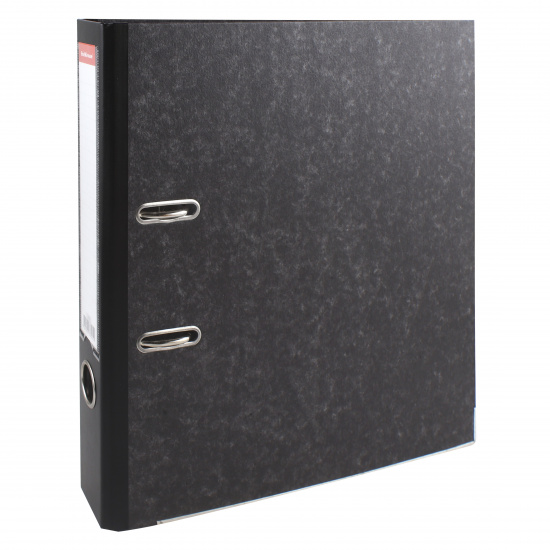 Папка-регистратор А4, 50 мм, цвет корешка черный, картон, мрамор Original Erich Krause 33005