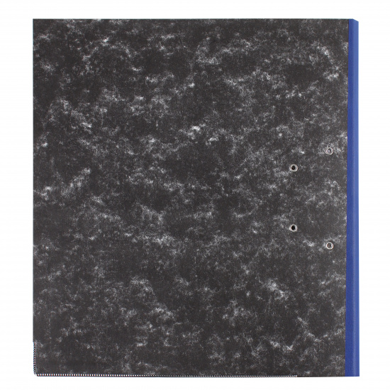 Папка-регистратор А4, 50 мм, цвет корешка синий, картон, мрамор KLERK 200025-21