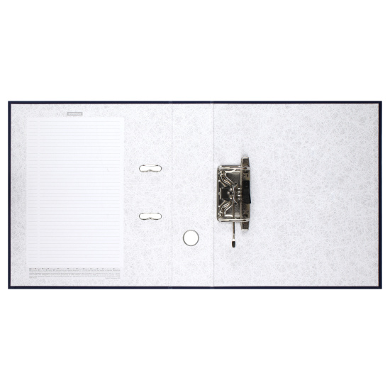 Папка-регистратор А4, 70 мм, картон, покрытие ПВХ, синий Granite Erich Krause 43527