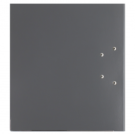 Папка-регистратор А4, 70 мм, картон, покрытие ПВХ, серый Стандарт Erich Krause 286