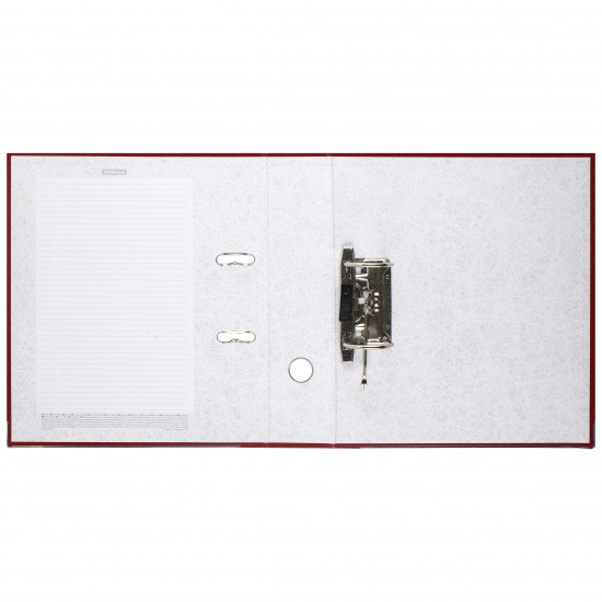 Папка-регистратор А4, 70 мм, картон, покрытие ПВХ, бордовый Стандарт Erich Krause 291