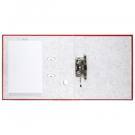 Папка-регистратор А4, 70 мм, картон, покрытие ПВХ, красный Стандарт Erich Krause 687