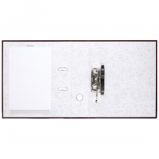 Папка-регистратор А4, 70 мм, картон, покрытие ПВХ, бордовый Бизнес Erich Krause 212