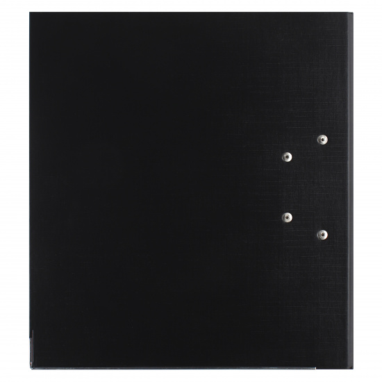 Папка-регистратор А4, 80 мм, картон, покрытие ПВХ, черный Бизнес Erich Krause 49452