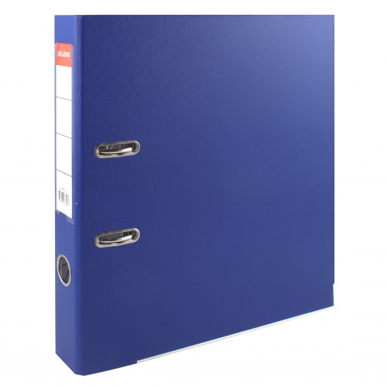 Папка-регистратор А4, 50 мм, картон, покрытие ПВХ, синий KLERK 200027-21