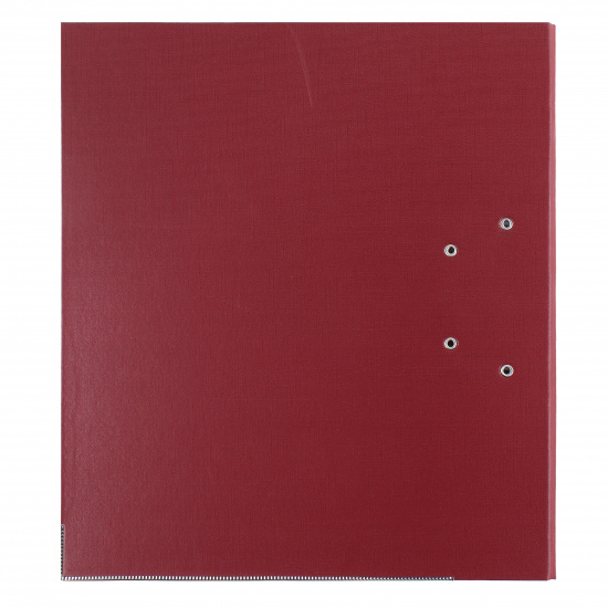 Папка-регистратор А4, 50 мм, картон, покрытие ПВХ, бордовый KLERK 200027-8